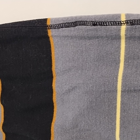 ELEMENT SKATE STRIPE FINE GAUGE COTTON KNIT V-NECK SWEATER - Picture 7 of 8